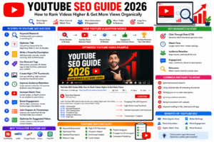YouTube SEO guide 2026 infographic