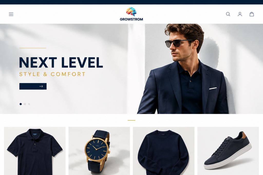 Pipeline Shopify Theme homepage
